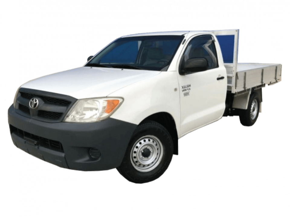 Toyota Hilux workmate-cutout