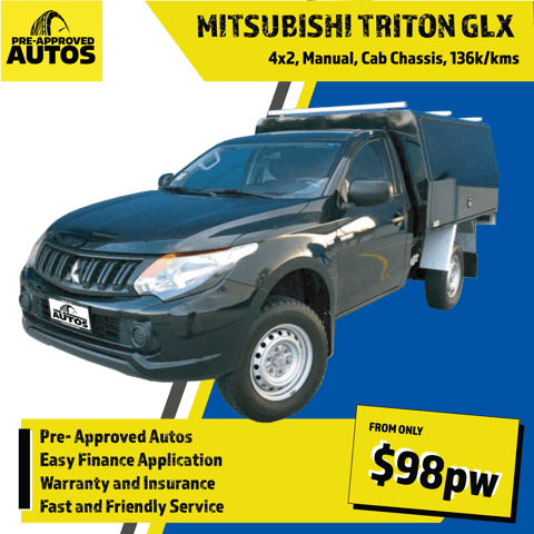 mitsubishi-triton-glx-2017-finance-pre-approved-autos